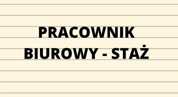 pracownik biurowy