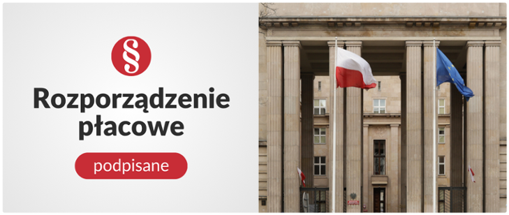 rozporządzenie płacowe podpisane