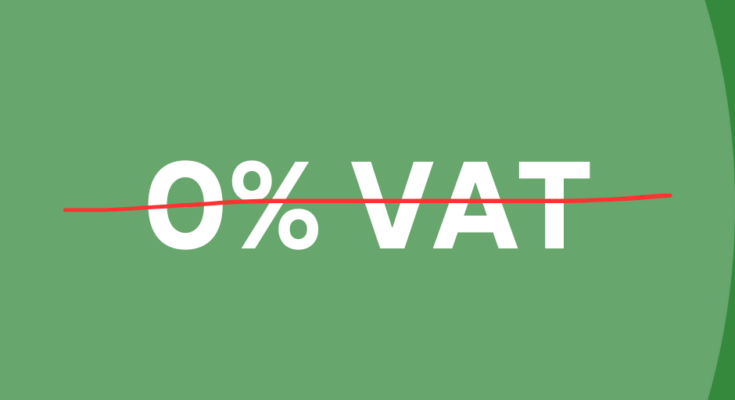 koniec 0% VAT